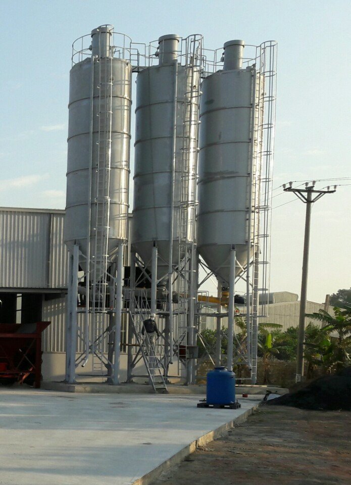 Silo xi măng, silo chứa - Công Ty Cổ Phần Cơ Khí Xây Dựng Thuận An